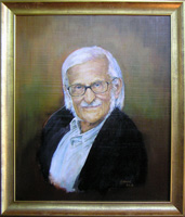 oilportrait of Dr. Knoll Imre